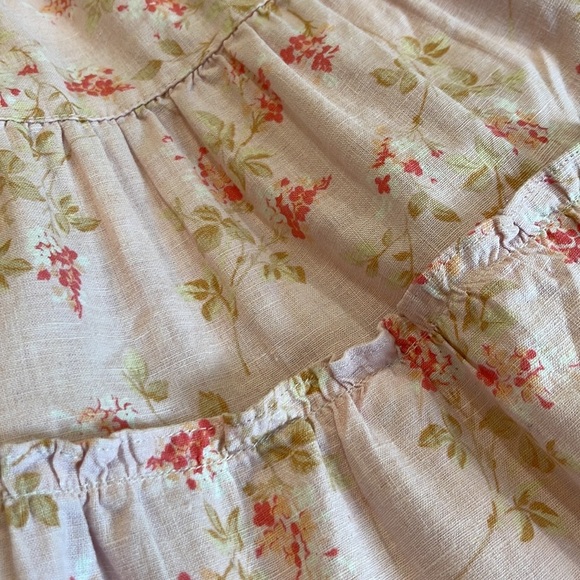 Vintage LIZ CLAIBORNE girls dress • size 3T • pink floral dress - Picture 6 of 14